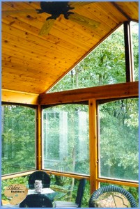 Independence Twp MI Porch Builder Trex Transcends Glass Windows